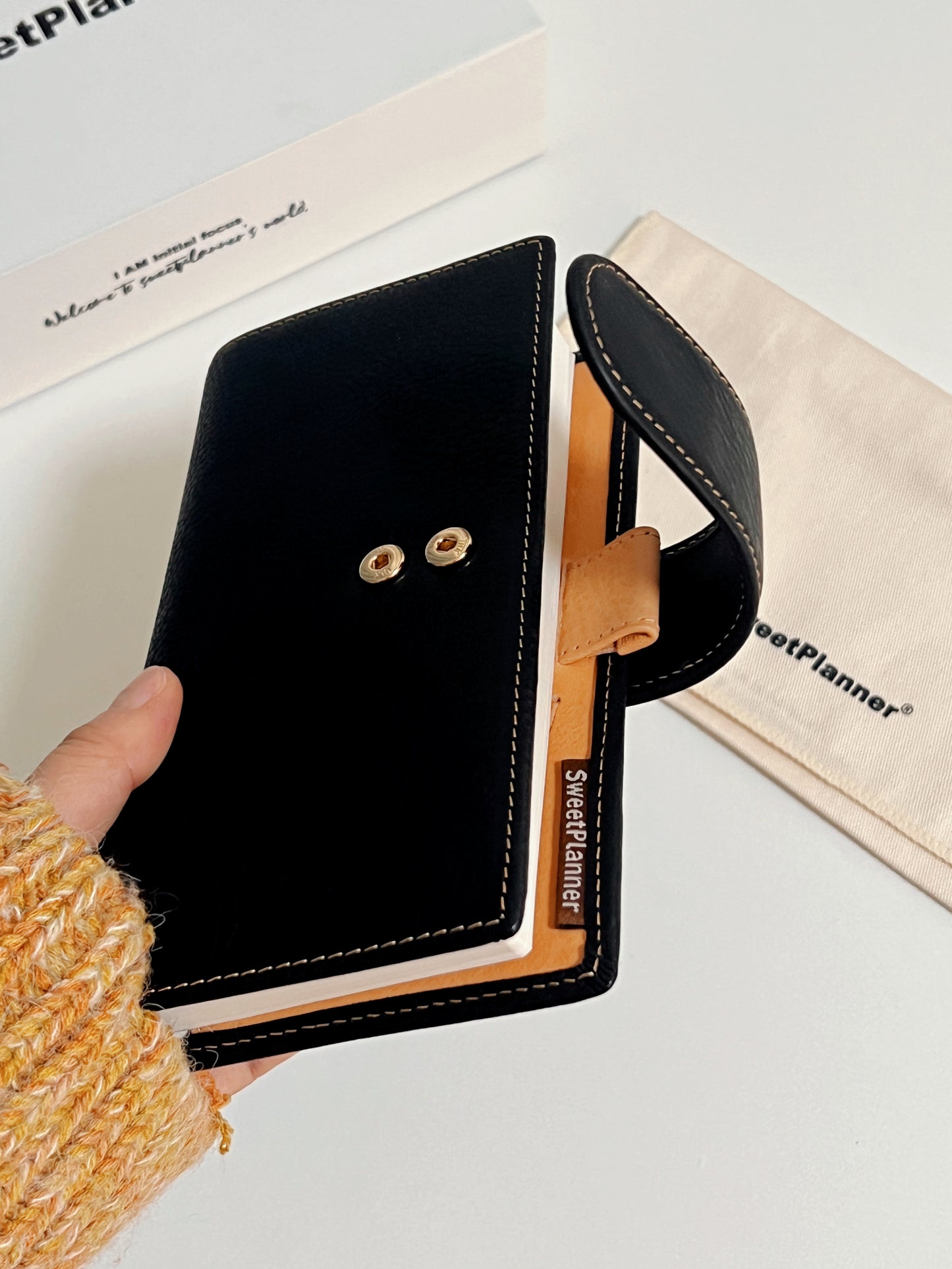 Initial Focus - Genuine Leather cover for Initial Focus Planners/Notebooks (special size) - READY TO SHIP
