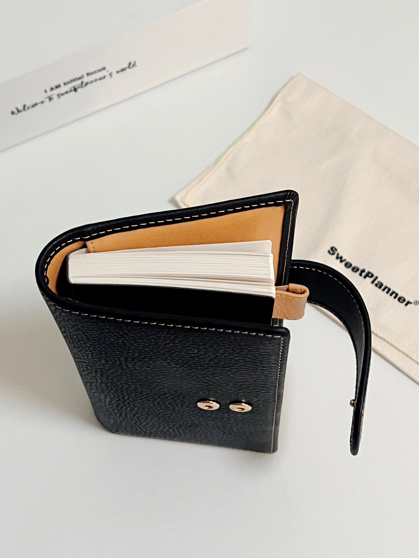 Initial Focus - Genuine Leather cover for Initial Focus Planners/Notebooks (special size) - READY TO SHIP