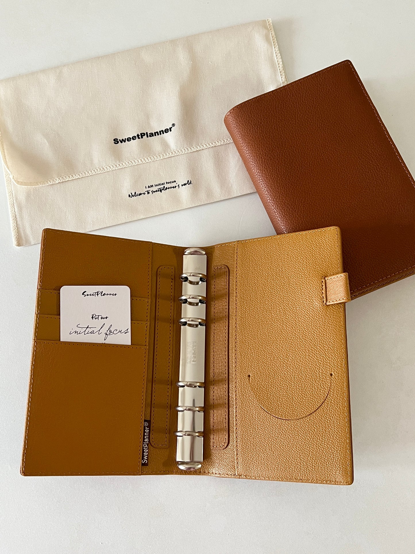 HAAS Barenia Faubourg Leather - Bifold Ring Binder -READY TO SHIP