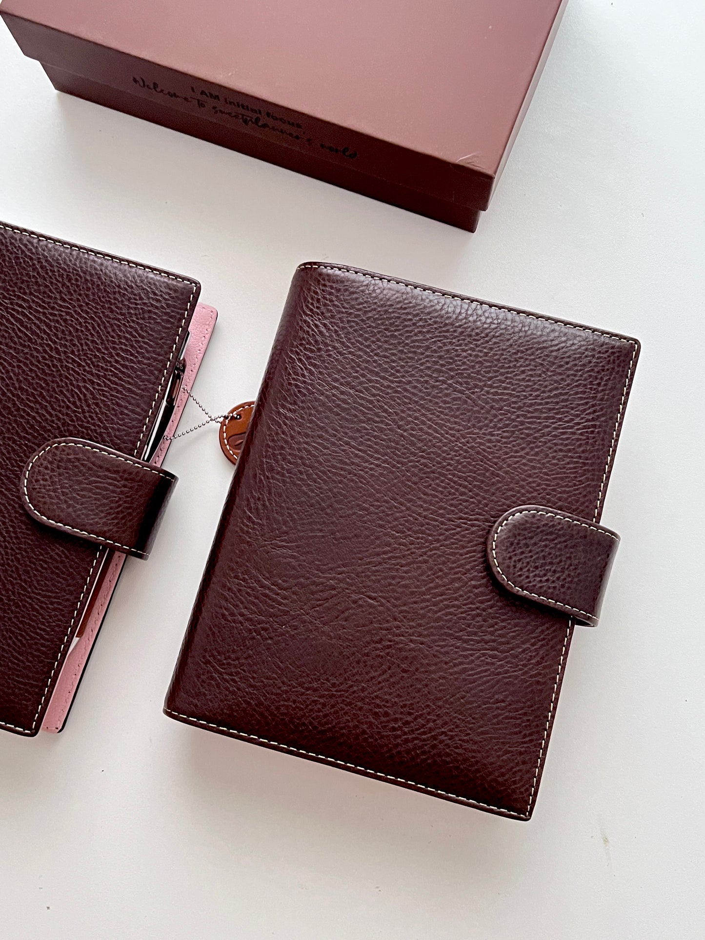 The Birth - Genuine Leather Cover - Bifold Personal/FCC Ring Binder (16mm) - READY TO SHIP