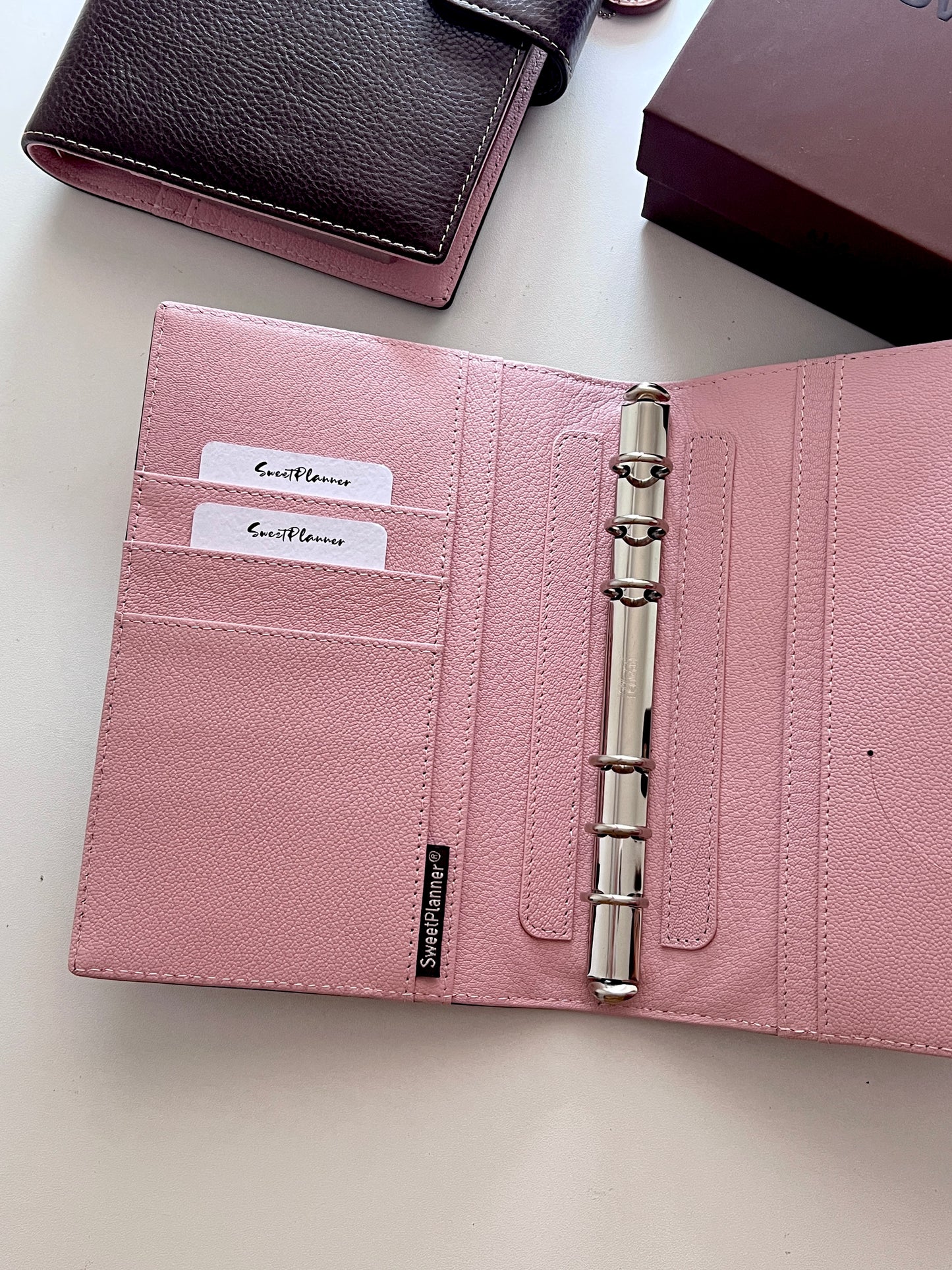 The Birth - Genuine Leather Cover - Bifold Personal/FCC Ring Binder (16mm) - READY TO SHIP
