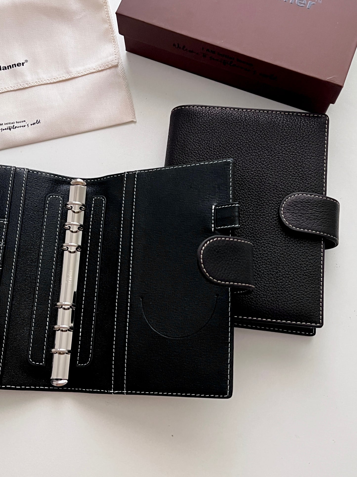 The Birth - Genuine Leather Cover - Bifold Personal/FCC Ring Binder (16mm) - READY TO SHIP