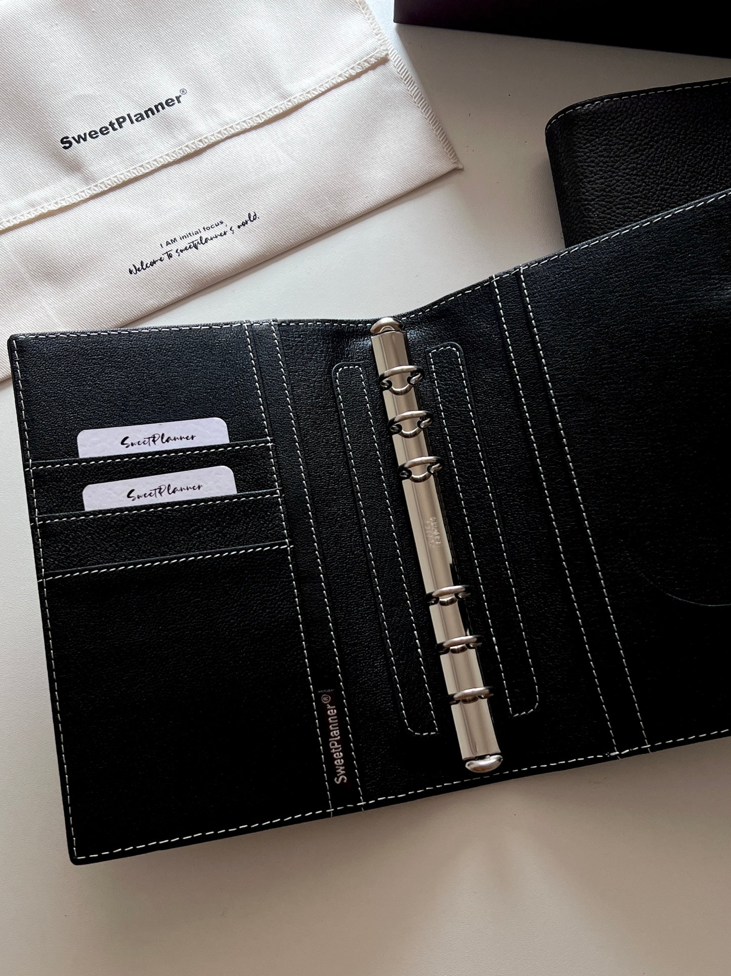 The Birth - Genuine Leather Cover - Bifold Personal/FCC Ring Binder (16mm) - READY TO SHIP