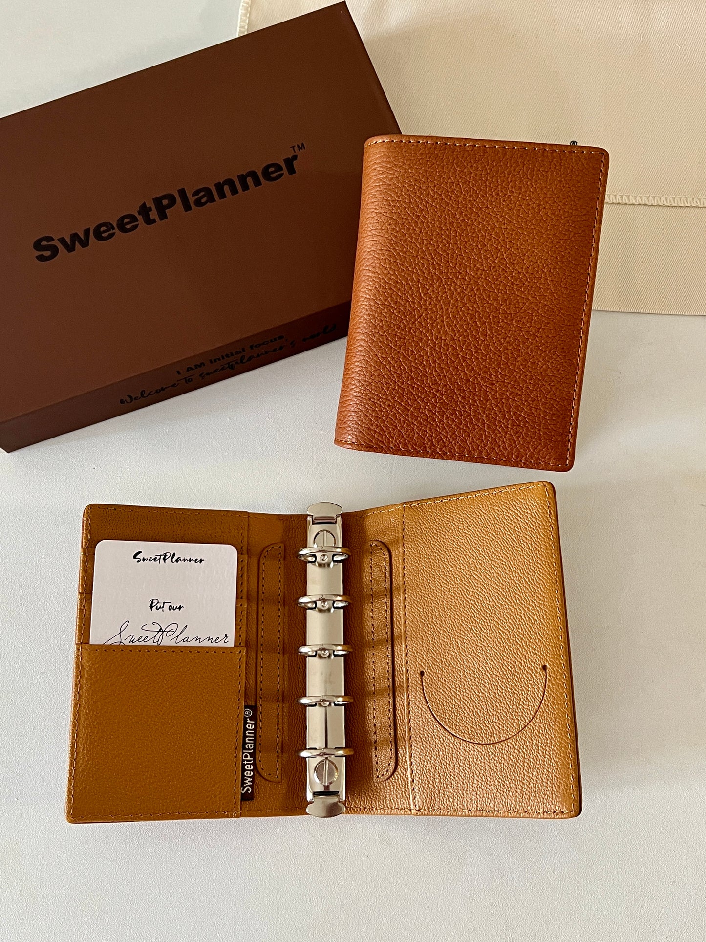 HAAS Barenia Faubourg Leather - Bifold Ring Binder -READY TO SHIP