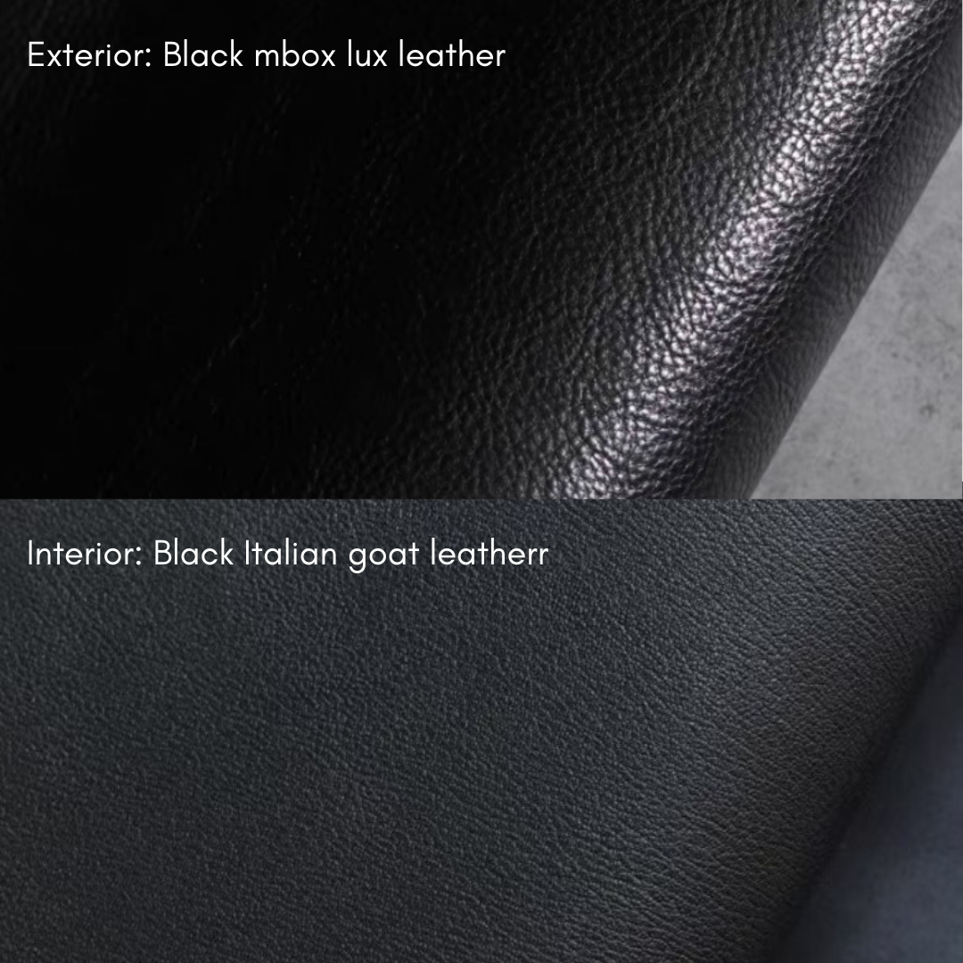 Energy Fold - Genuine Leather Cover - Trifold Pocket Ring Binder - READY TO SHIP