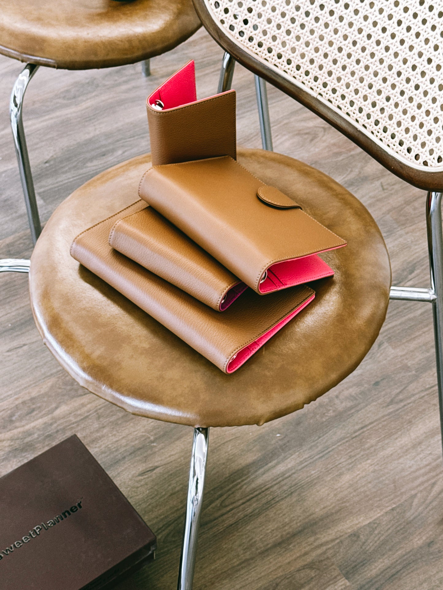 Sully - French Goat Leather - Bifold Ring Binder READY TO SHIP