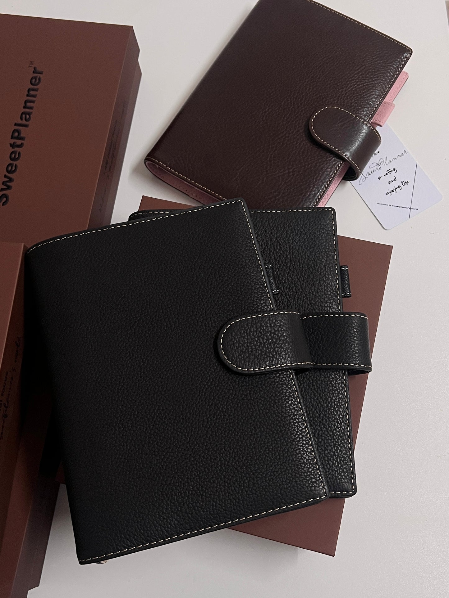 The Birth - Genuine Leather Cover - Bifold Personal/FCC Ring Binder (16mm) - READY TO SHIP