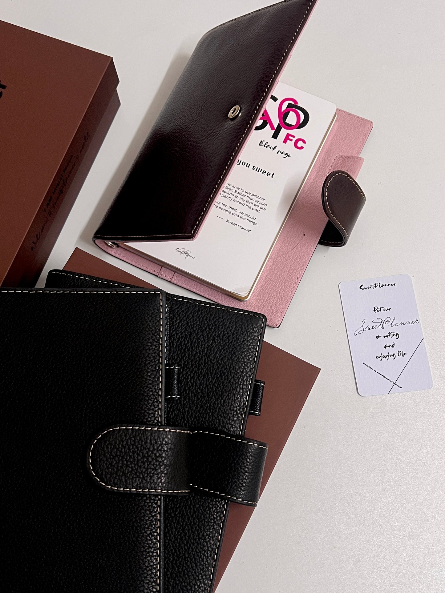 The Birth - Genuine Leather Cover - Bifold Personal/FCC Ring Binder (16mm) - READY TO SHIP