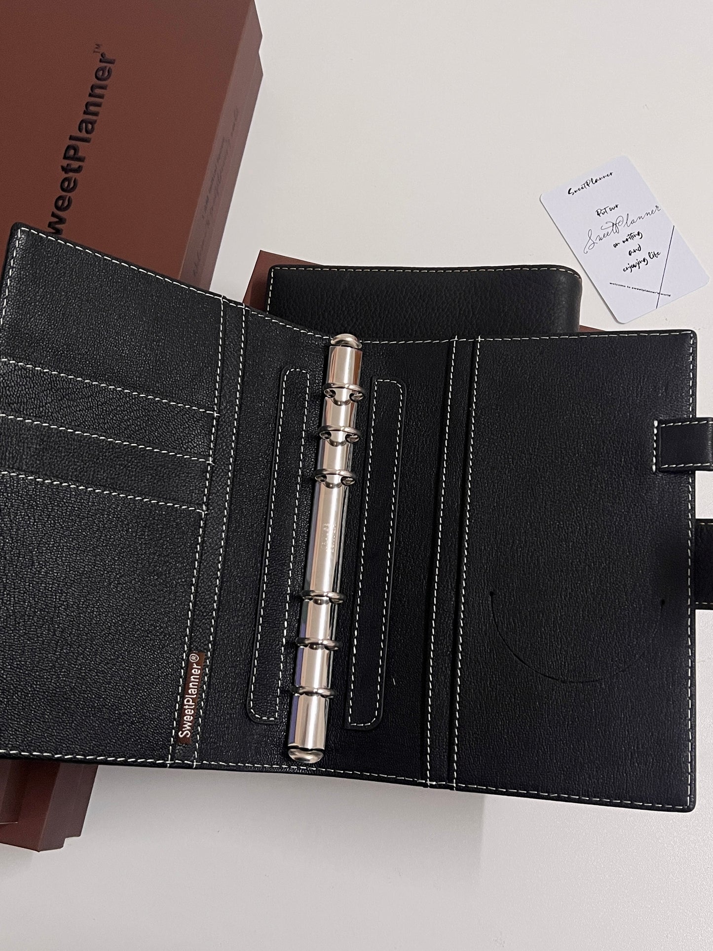 The Birth - Genuine Leather Cover - Bifold Personal/FCC Ring Binder (16mm) - READY TO SHIP