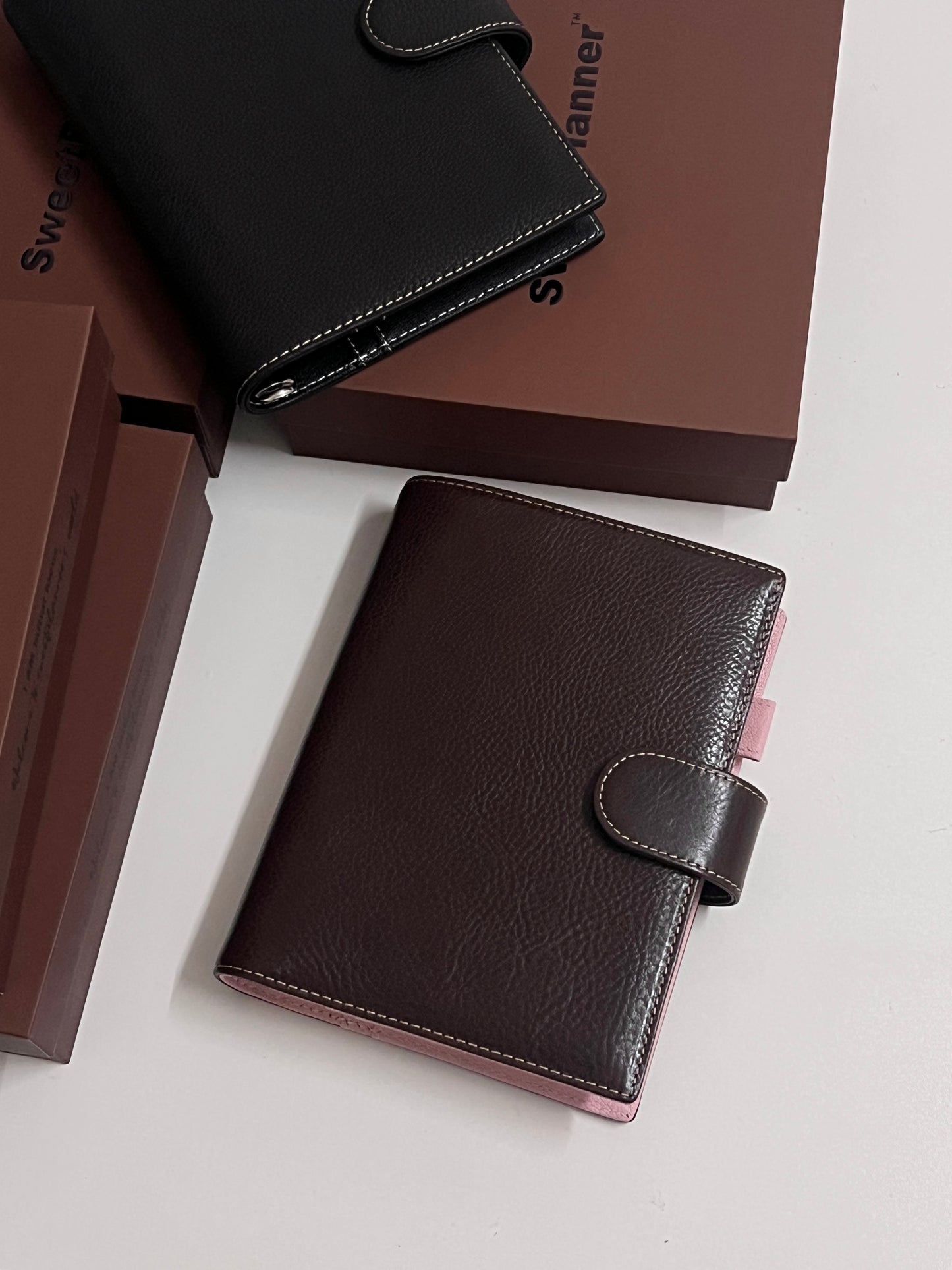 The Birth - Genuine Leather Cover - Bifold Personal/FCC Ring Binder (16mm) - READY TO SHIP