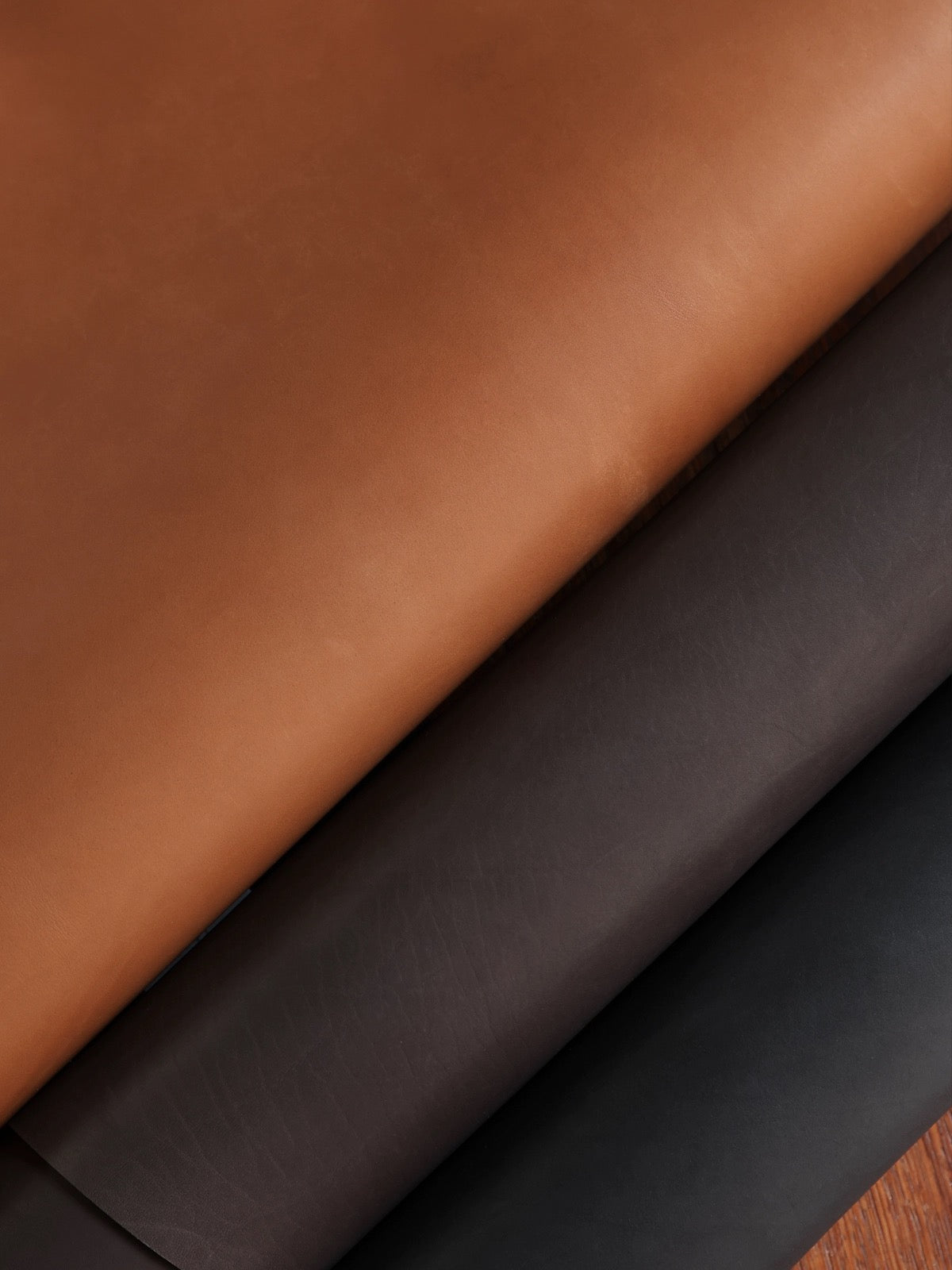 Barenia Brown Leather Ring Binder - READY TO SHIP