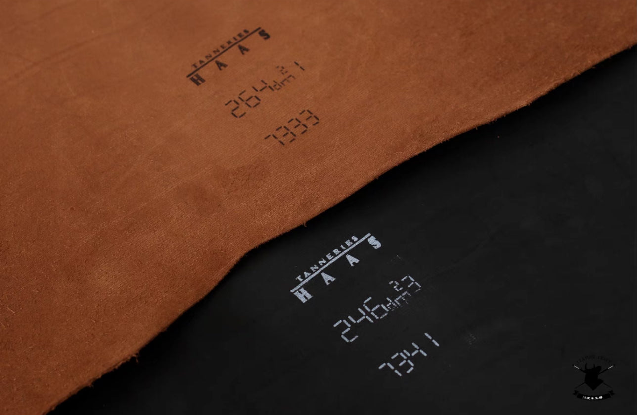 Barenia Brown Leather Ring Binder - READY TO SHIP