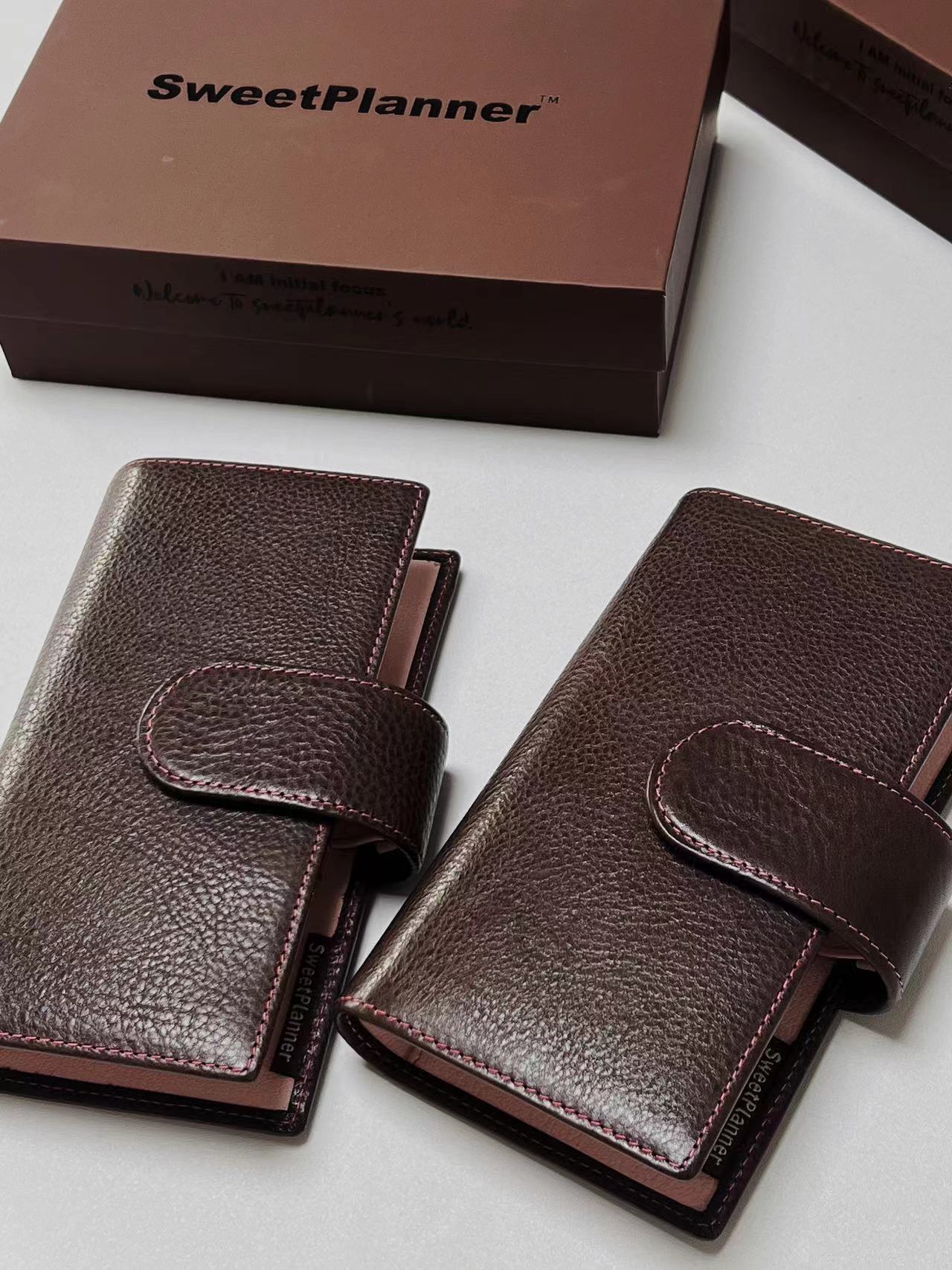 Initial Focus - Genuine Leather cover for Initial Focus Planners/Notebooks (special size) - READY TO SHIP