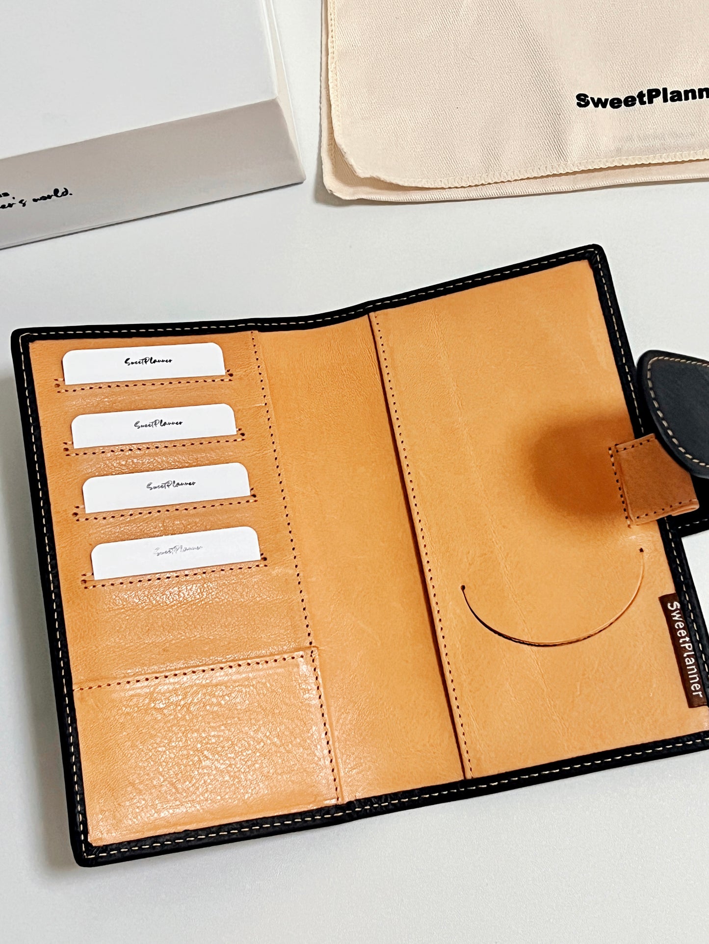 PREORDER (Ship by mid-Sept) - Initial Focus - Genuine Leather cover for Initial Focus Planners/Notebooks (special size)