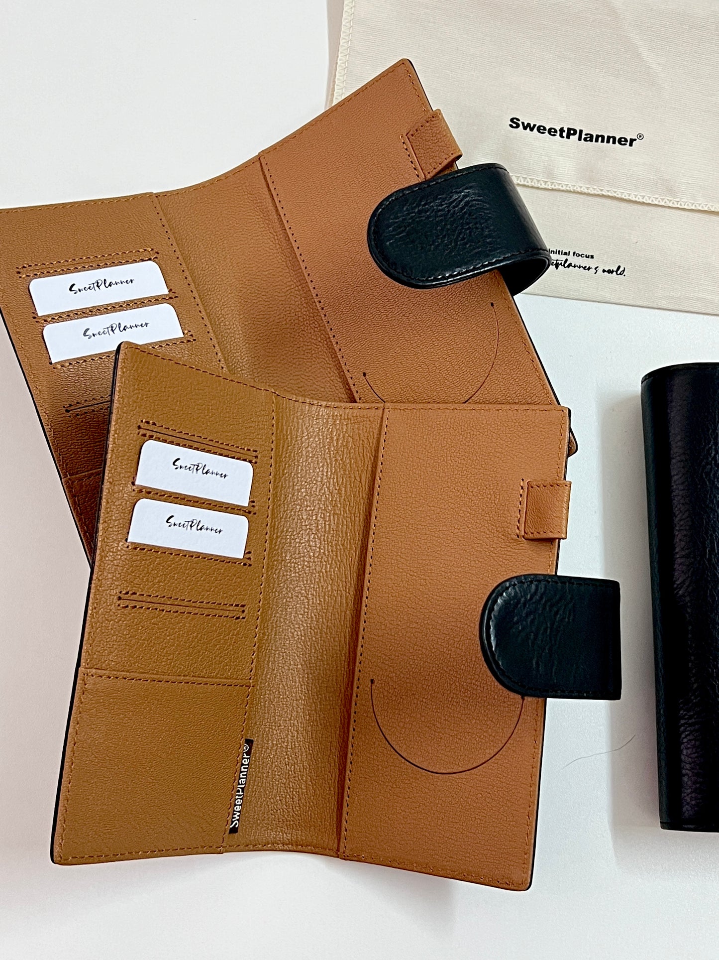 PREORDER (Ship by mid-Sept) - Initial Focus - Genuine Leather cover for Initial Focus Planners/Notebooks (special size)